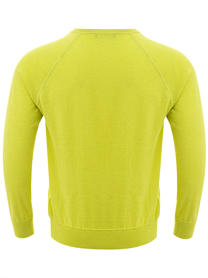 Gran Sasso Cotton/Cashmere Crewneck Sweater