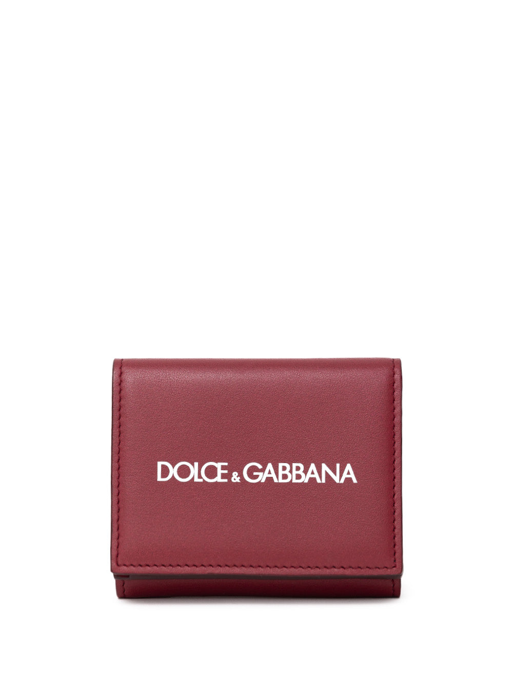 Mini Portafogli in Pelle Rossa Dolce & Gabbana