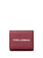 Mini Portafogli in Pelle Rossa Dolce & Gabbana