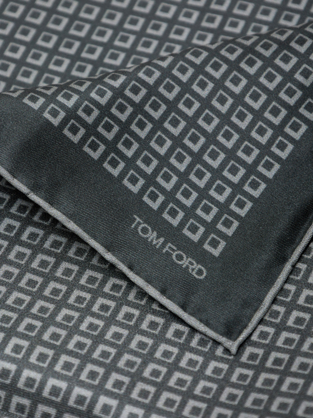 Fazzoletto da Taschino in Seta Verde Tom Ford