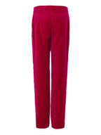 Pantalone Smoking in Ciniglia Fucsia con Banda in Raso Tom Ford