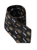 Cravatta nera in seta Giorgio Armani