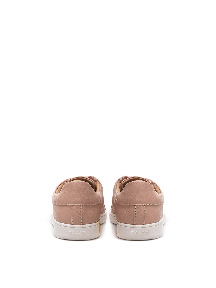 Pink Low Sneakers in Bally Leather