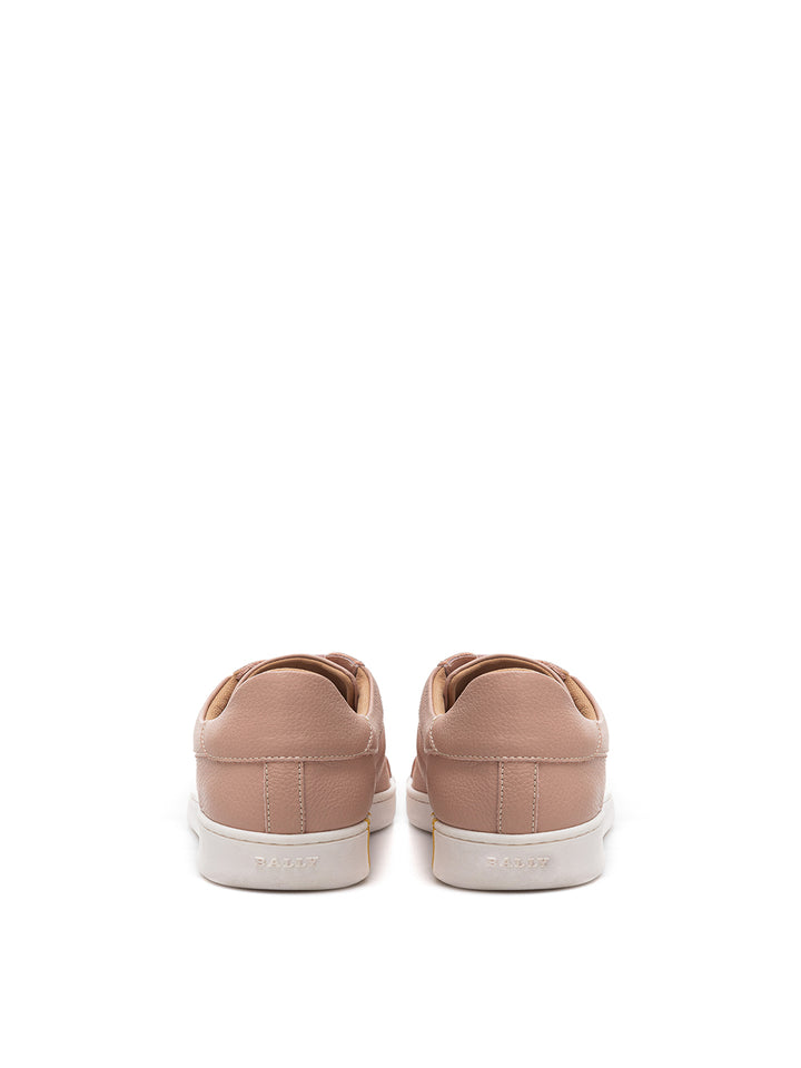 Sneakers Rosa Basse in Pelle Bally