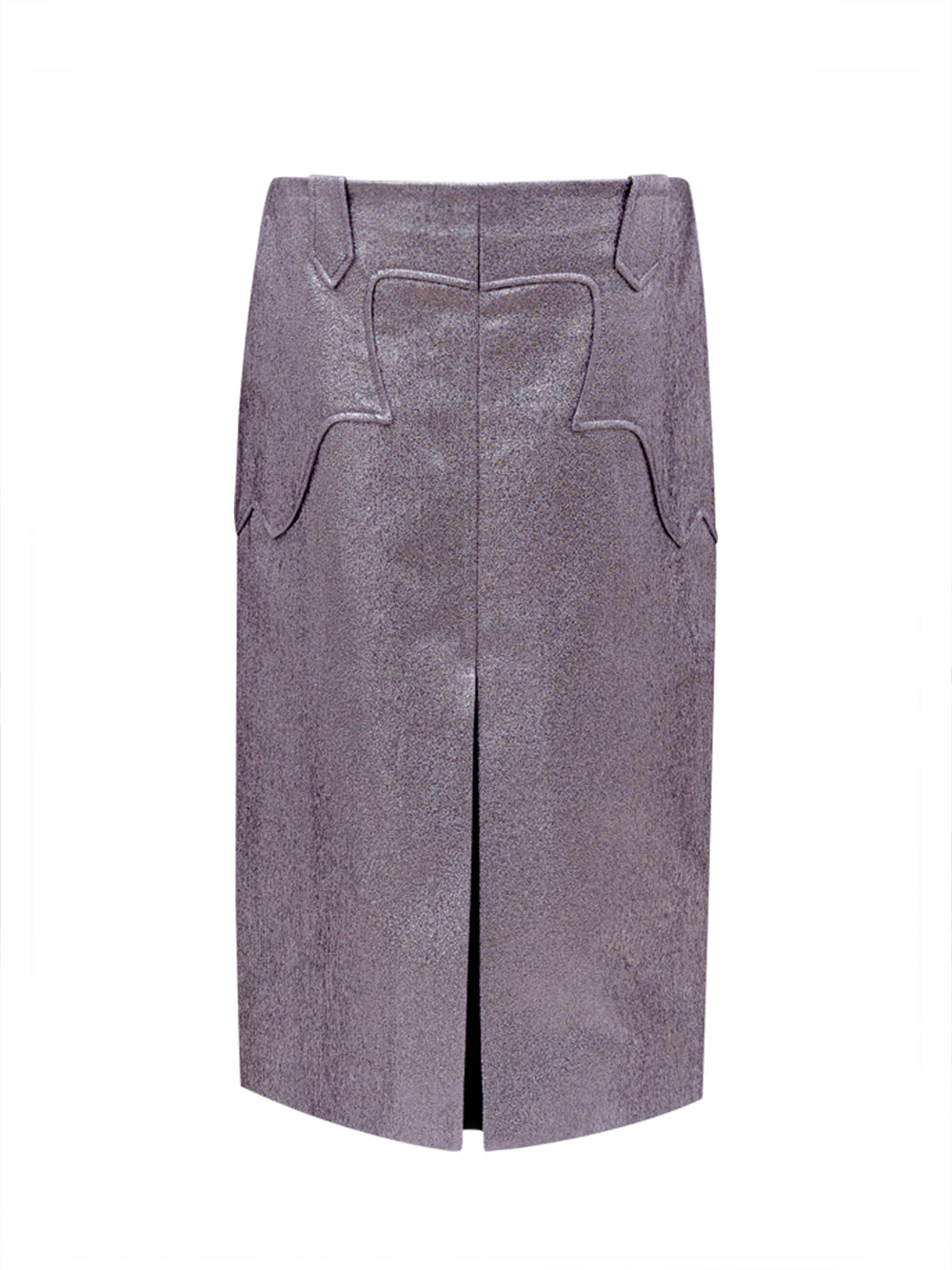 Gonna Lurex in Eco-Pelle Viola Tom Ford