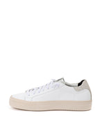 Sneakers Thea Piton in Pelle bianca P448.