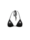 Reggiseno in Tulle Nero con Stelline Tom Ford