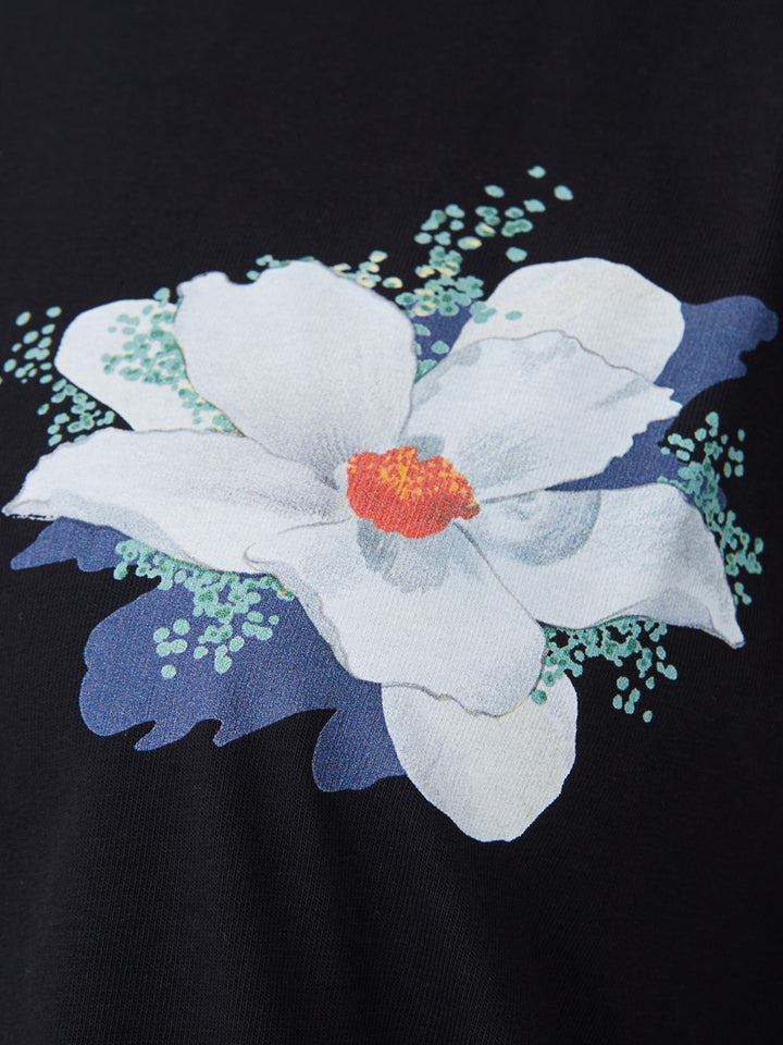 T-Shirt Kenzo con Stampa Fiore