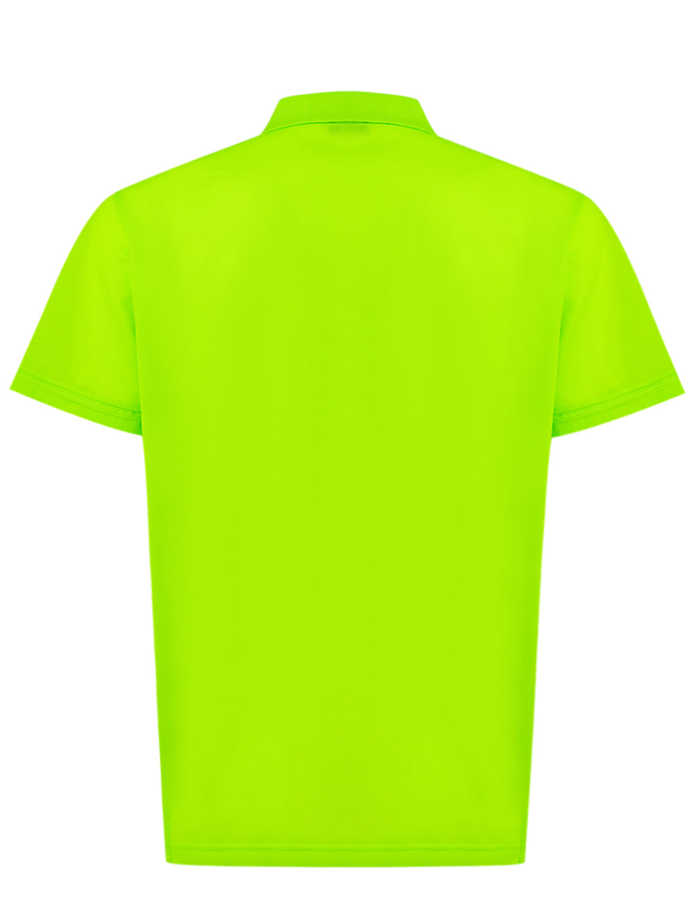 Fluo Cotton Polo with Dior Logo