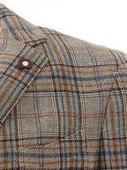 Giacca Check Tortora Lardini