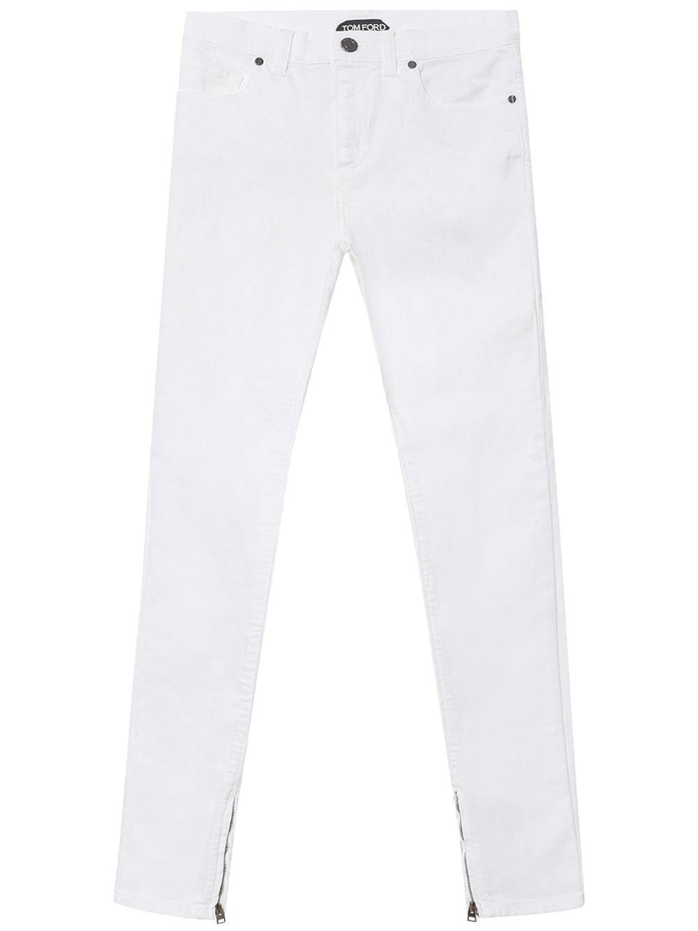 Jeans Skinny Bianco Tom Ford