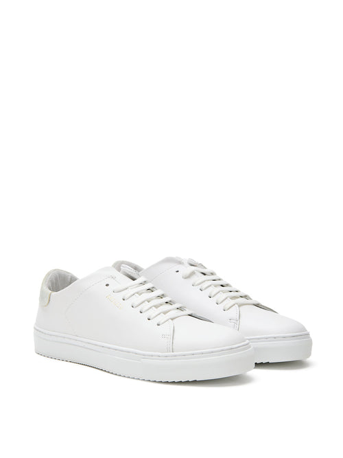 Sneaker Clean 90 aus weißem Leder von Axel Arigato