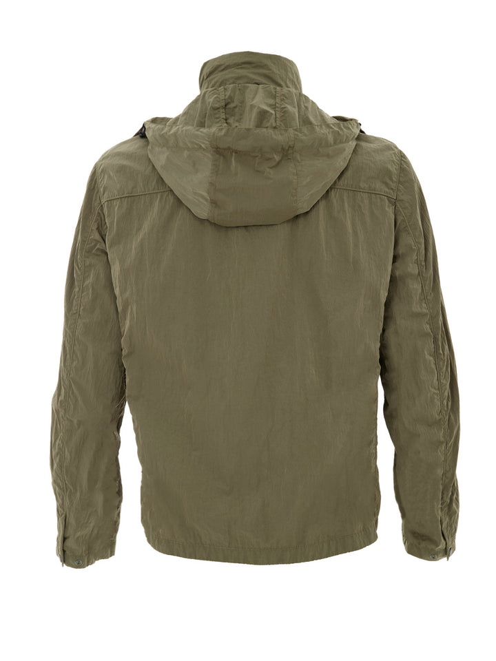 Giubbino Leggero in Tessuto Tecnico Verde Paul & Shark