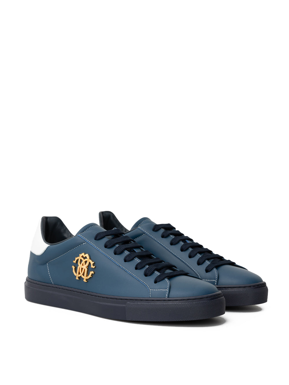 Sneakers con logo RC Roberto Cavalli