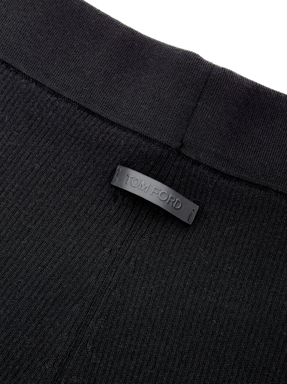 Pantalone Legging Nero da Equitazione in Misto Cashmere Tom Ford