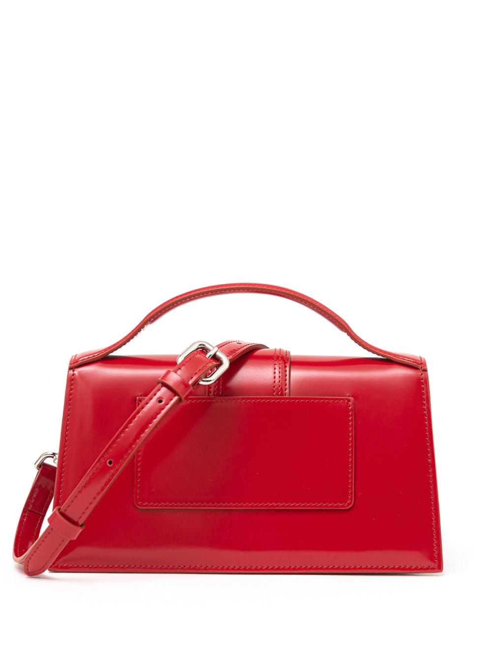 Jacquemus Le Grand Bambino Red Leather Bag