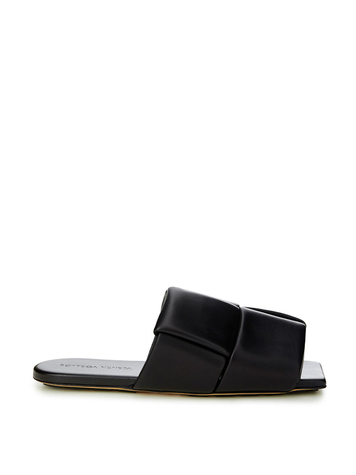 Bottega Veneta Slipper-Sandale mit Maxi-Webung