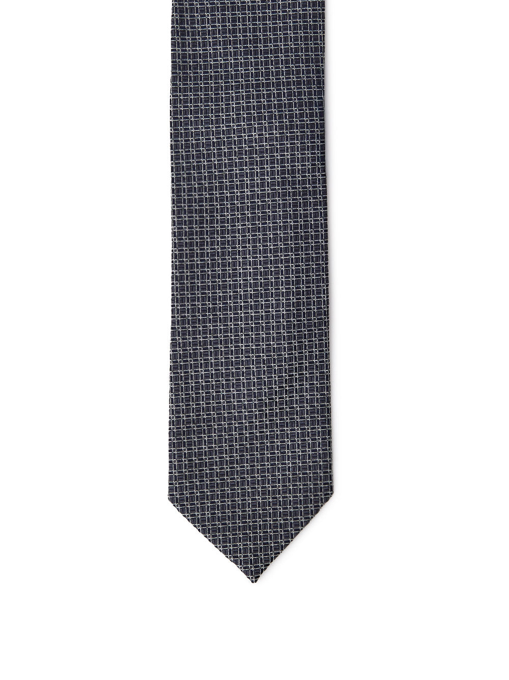Cravatta in Grigio e Blu Navy 7 cm Jil Sander