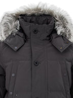 Giubbino Field Jacket in Grigio Scuro Moose Knuckles