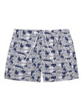 Costume Boxer con Stampa Emporio Armani