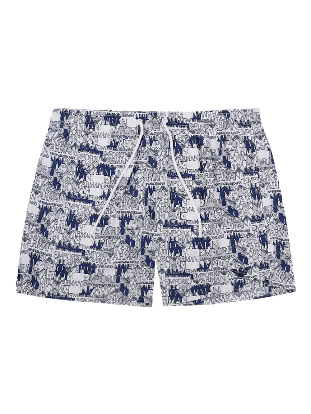 Costume Boxer con Stampa Emporio Armani