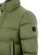 Giubbino Piumino Imbottito in Verde Moose Knuckles