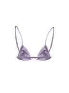 Reggiseno Lurex in Eco-Pelle Viola Tom Ford