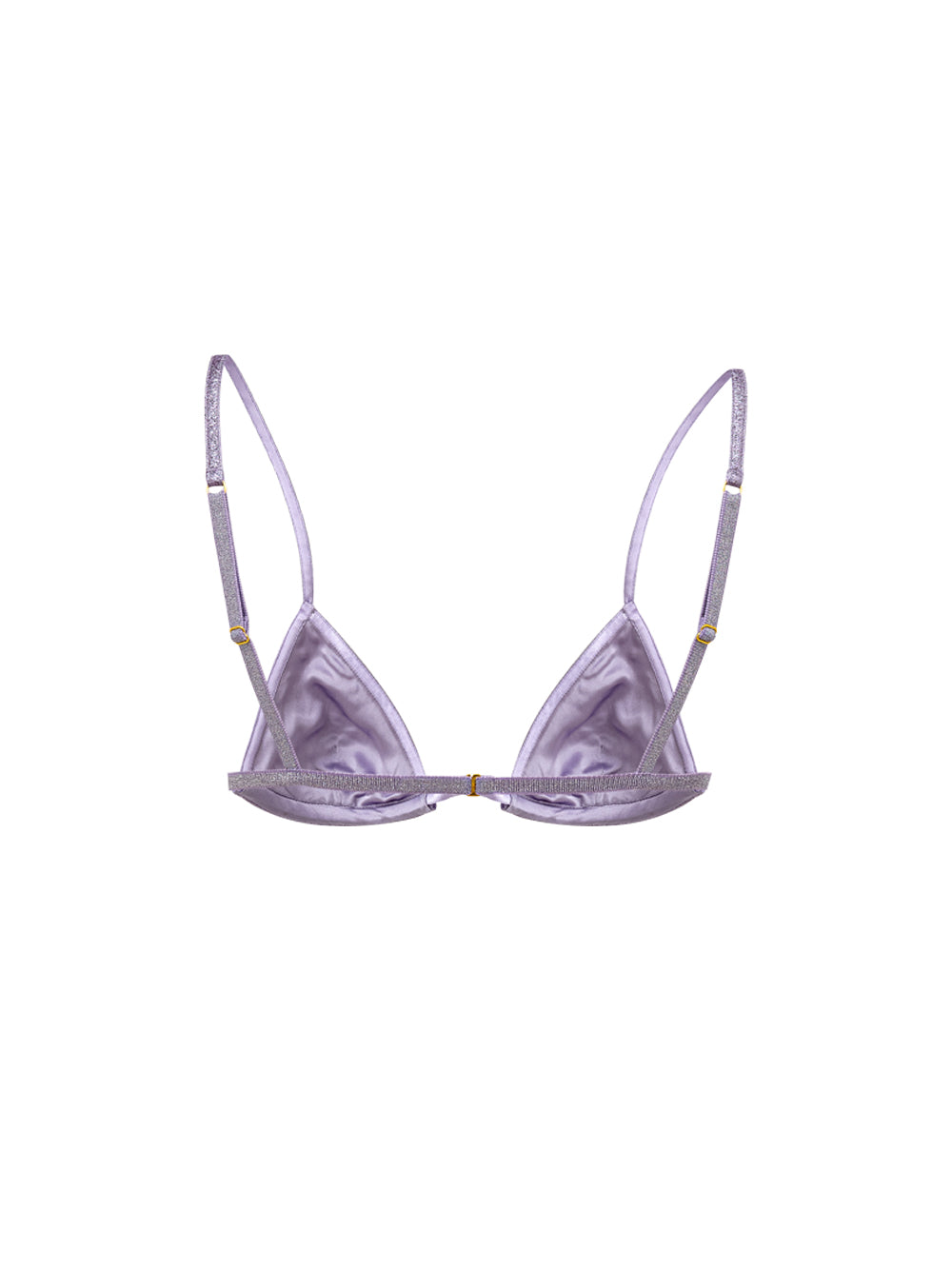 Reggiseno Lurex in Eco-Pelle Viola Tom Ford