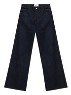 Jeans a Vita Alta con Gamba Larga Coperni