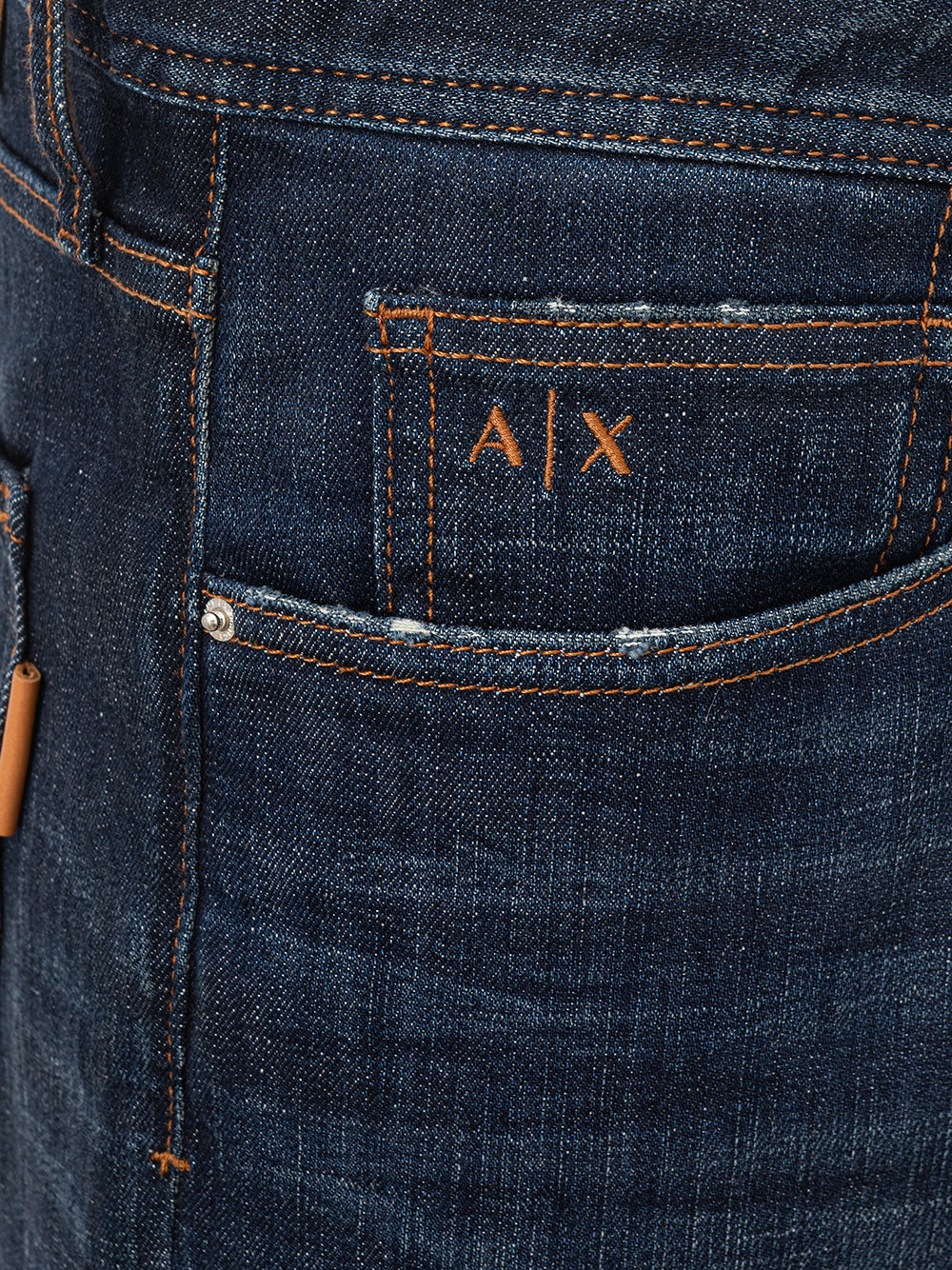 Jeans Blu Cinque Tasche Armani Exchange