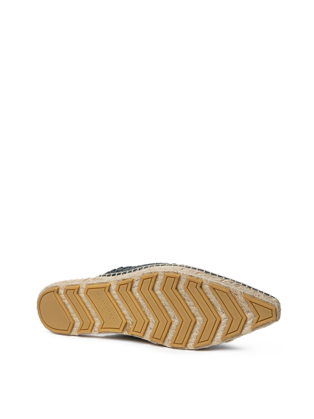 Espadrillas Lagoon con Intreccio in Verde Scuro Bottega Veneta
