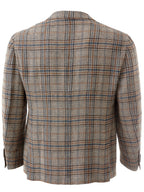 Giacca Check Tortora Lardini