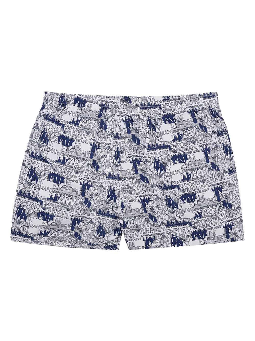 Costume Boxer con Stampa Emporio Armani