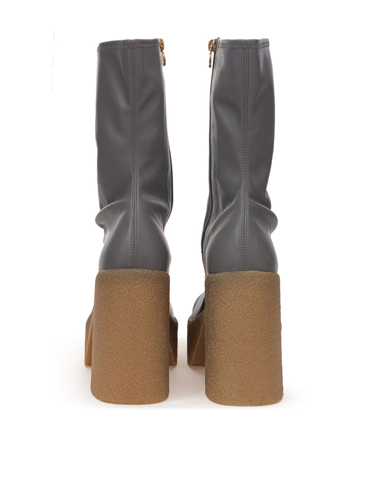 Skyla Stella McCartney Gummi-Plateaustiefel