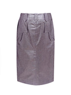 Gonna Lurex in Eco-Pelle Viola Tom Ford