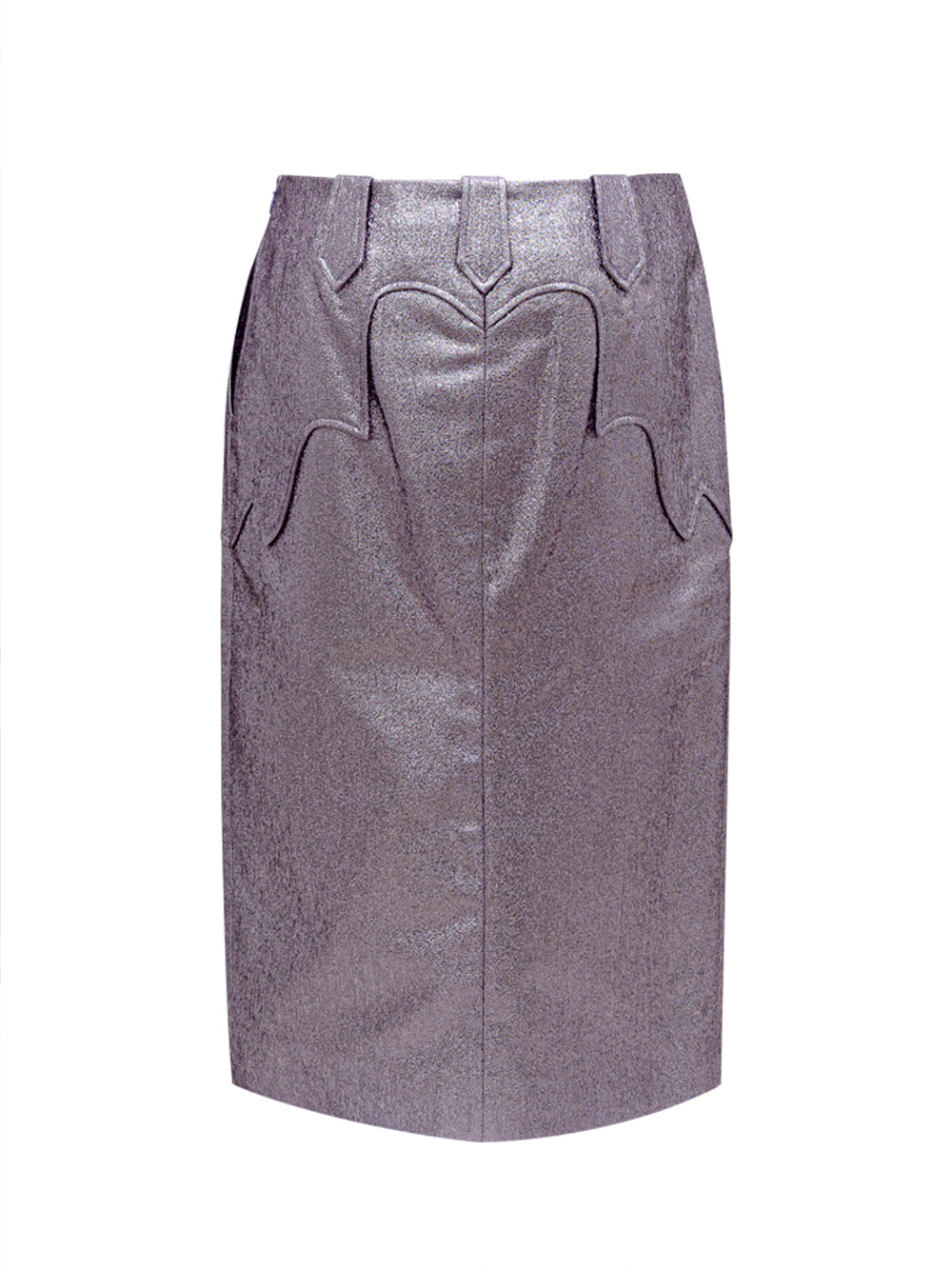 Gonna Lurex in Eco-Pelle Viola Tom Ford