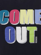 T-Shirt Nera Kenzo Come Out