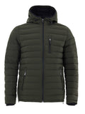 Piumino Lightweight in Verde con Cappuccio Moose Knuckles