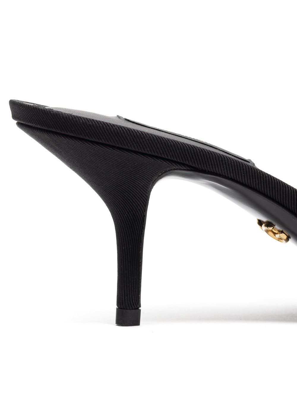 Ciabatta Tacco Ricamo Cordonet Dolce & Gabbana