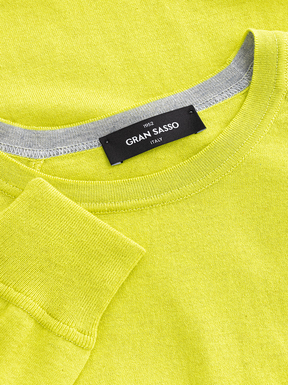 Gran Sasso Cotton/Cashmere Crewneck Sweater