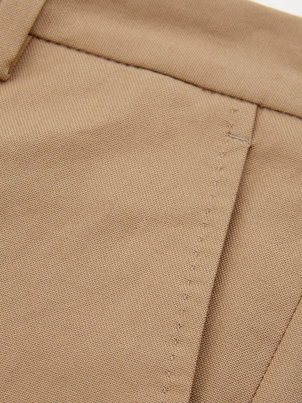 Pantalón Lardini De Algodón Beige