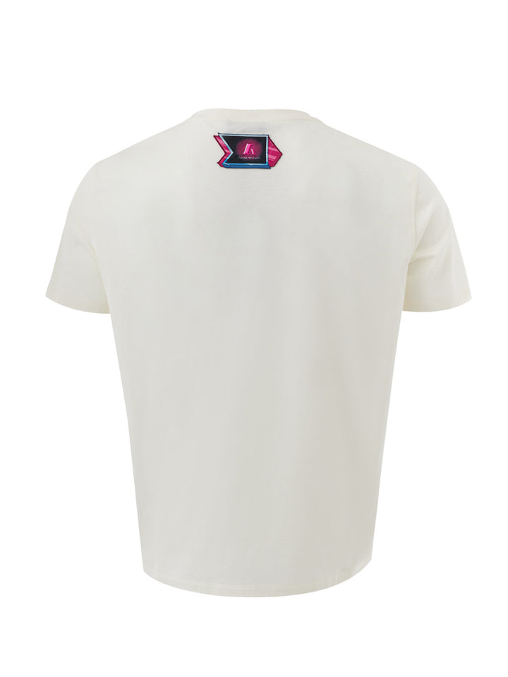 T-shirt con Stampa frontale Emporio Armani