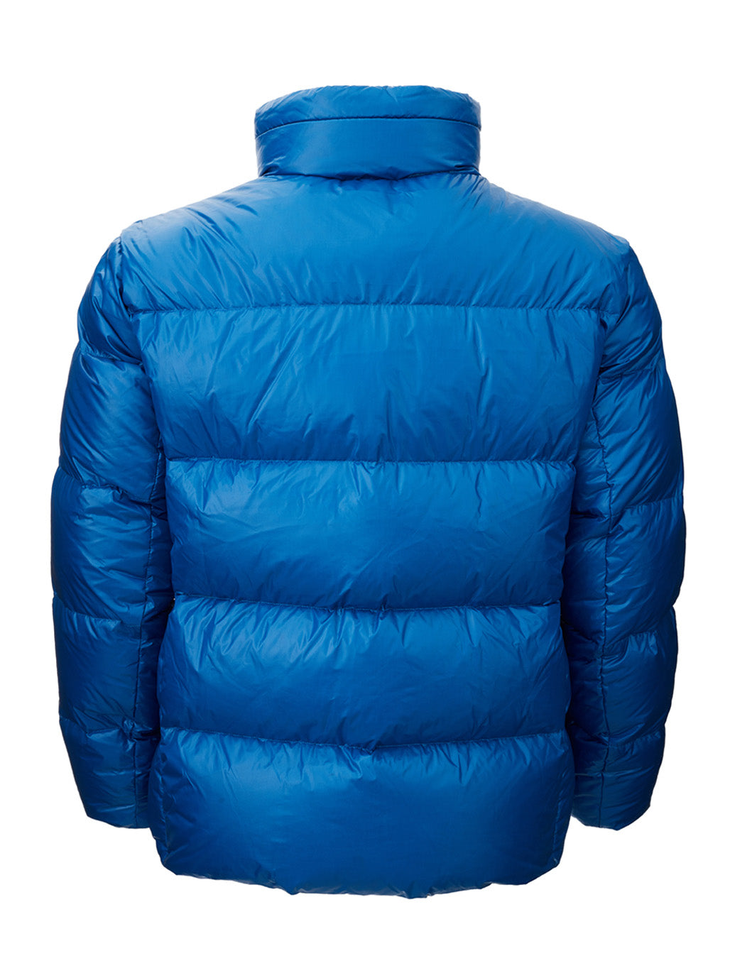 Blaue wattierte Jacke ADD