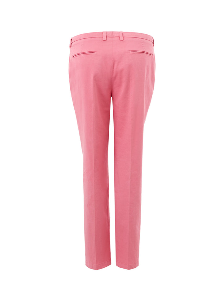 Pantalón de algodón rosa