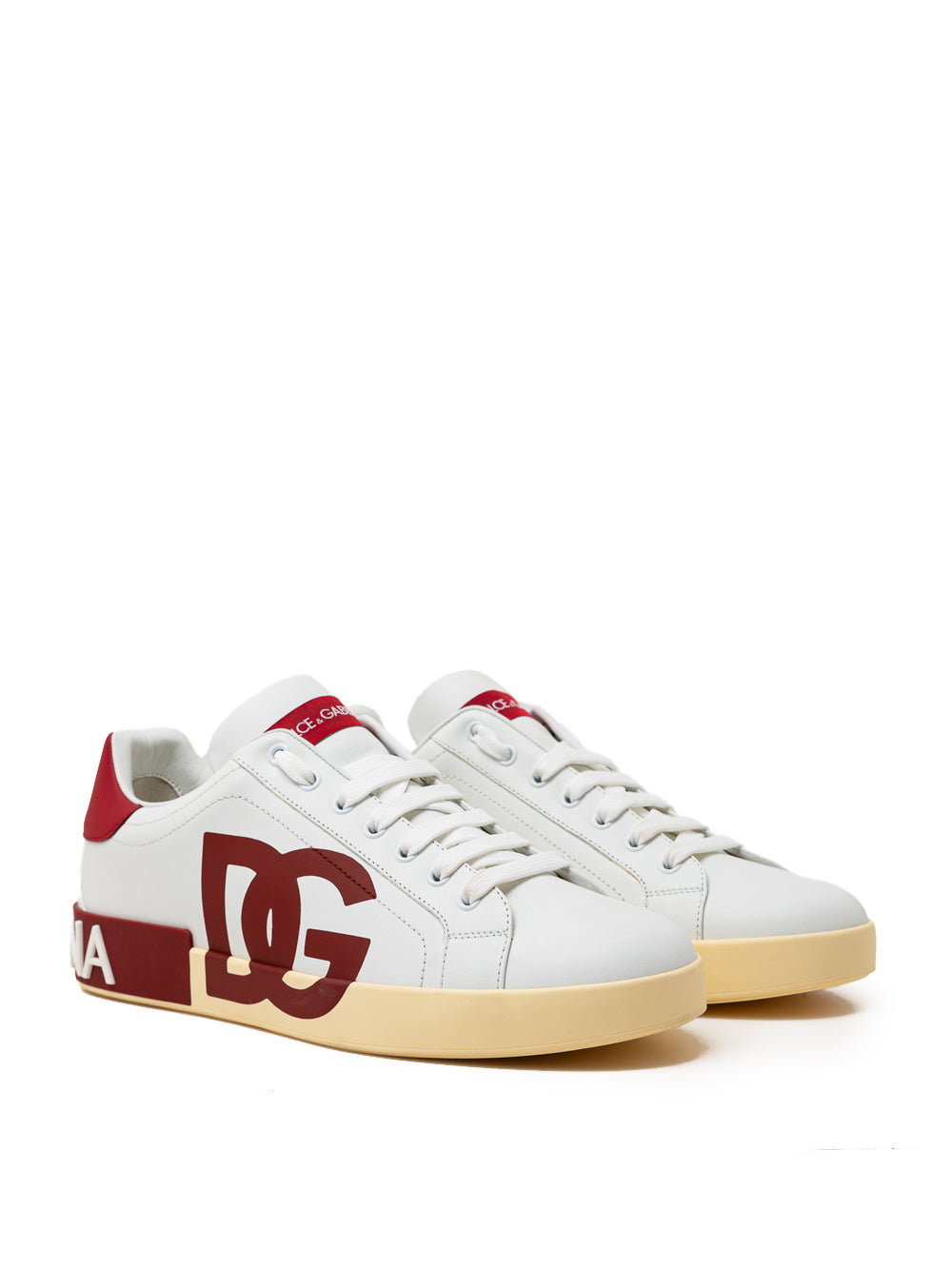 Sneakers Portofino con logo DG Dolce & Gabbana