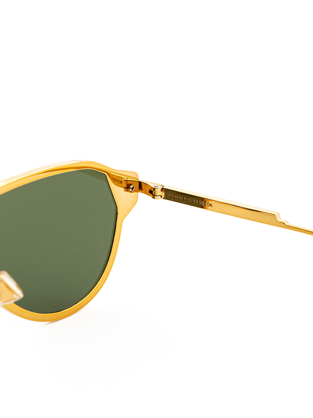 Bottega Veneta Gold Sunglasses