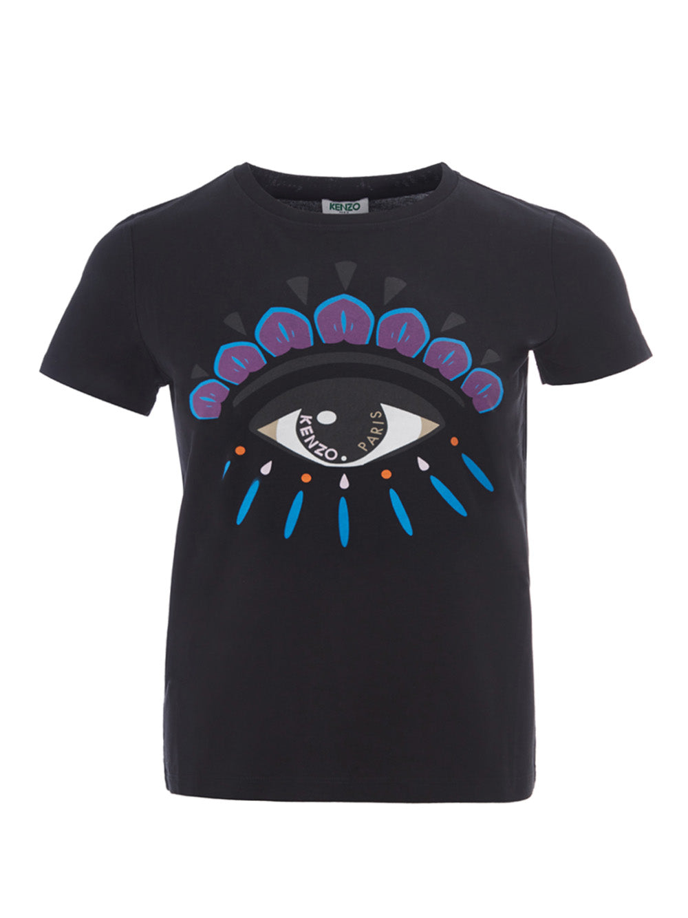Camiseta Kenzo con estampado de ojos multicolor