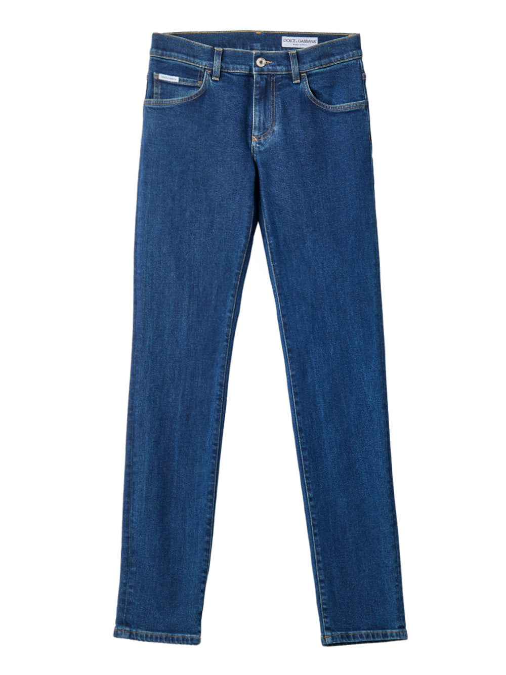 Jeans Skinny Cinque Tasche in Blu Dolce & Gabbana