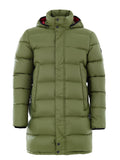 Giubbino Piumino Imbottito in Verde Moose Knuckles