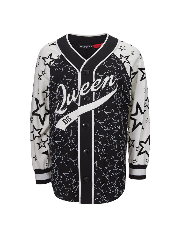 Dolce & Gabbana Sudadera Con Botones 'D&G Queen'